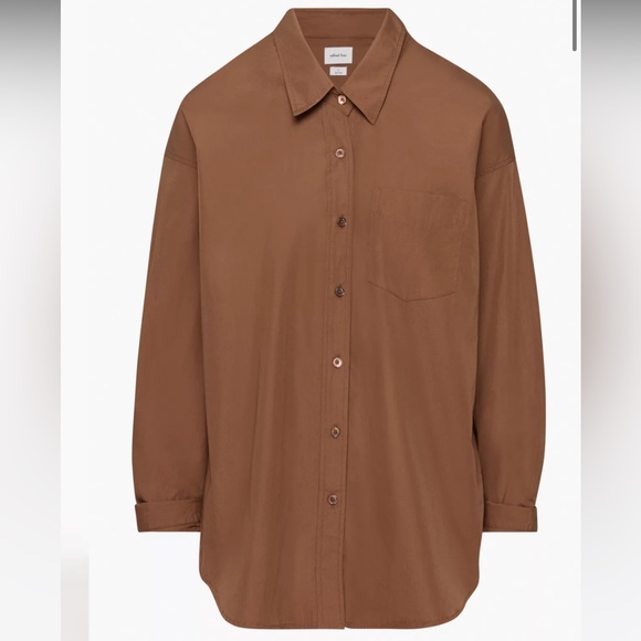 Aritzia Wilfred Free Relaxed Button Down Shirt - Picture 8 of 12